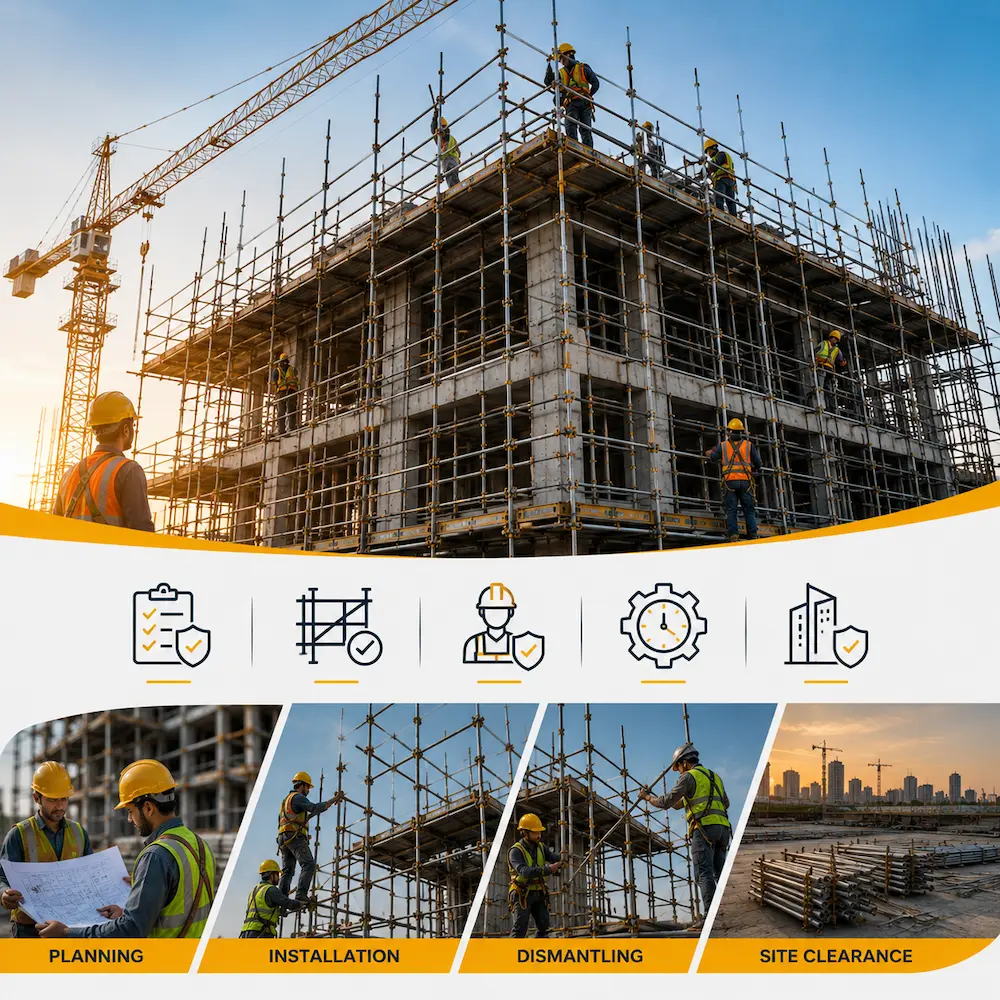 professional scaffolding installation & dismantling services